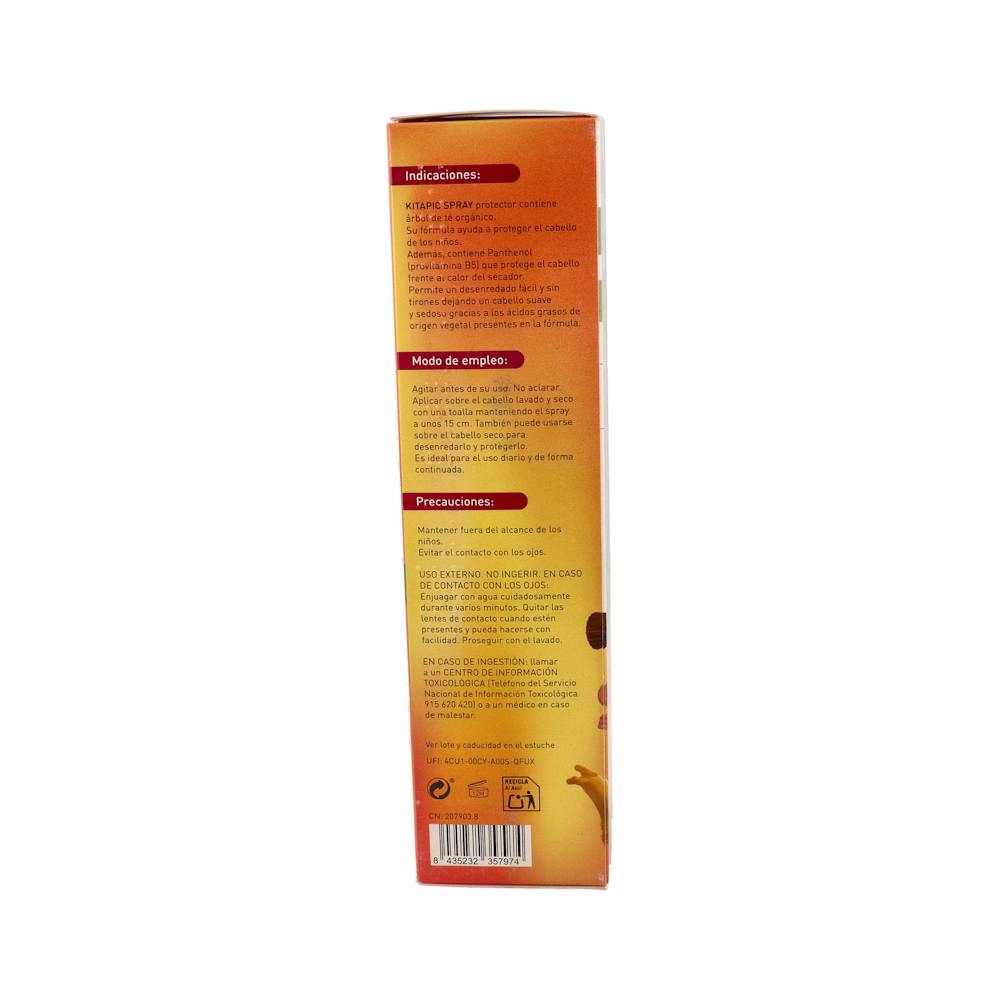 Kitapic Spray Repelente Piojos Aroma Manzana 250 ml