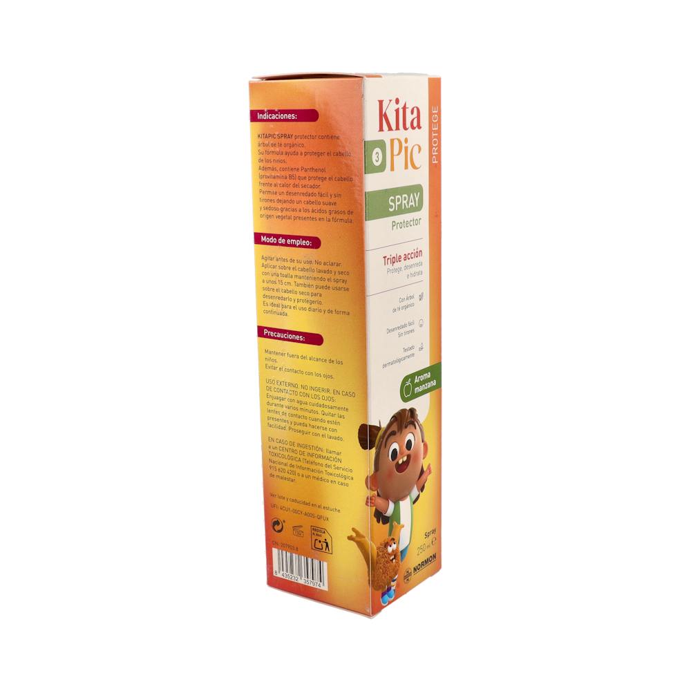 Kitapic Spray Repelente Piojos Aroma Manzana 250 ml