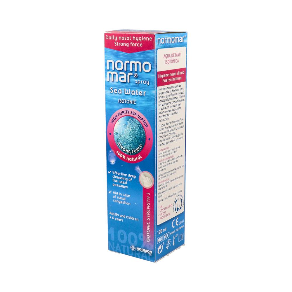 Normomar Spray Nasal Higiene Fuerza Intensa 120 ml