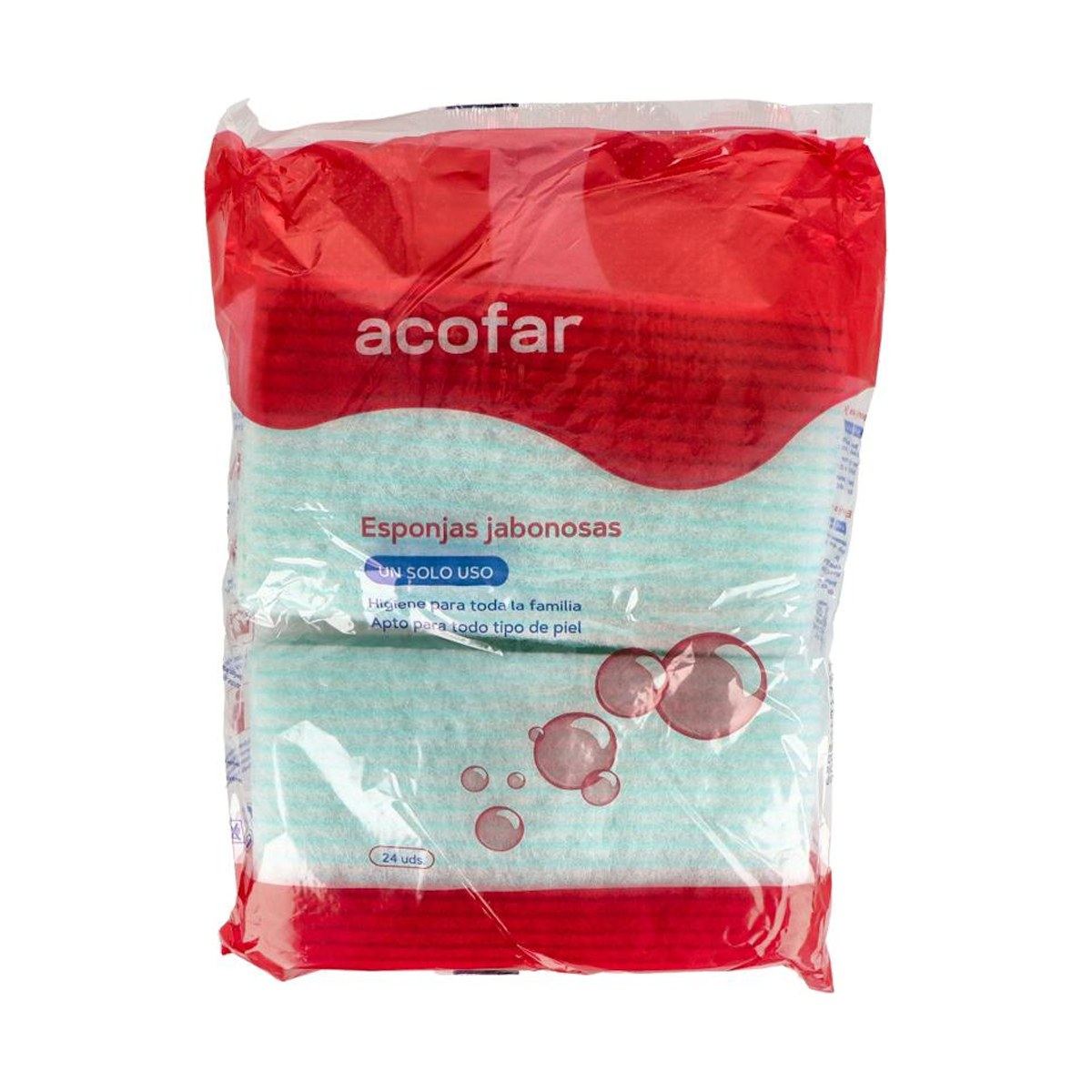 Acofar Esponjas Enjabonadas Desechables 24 Unidades