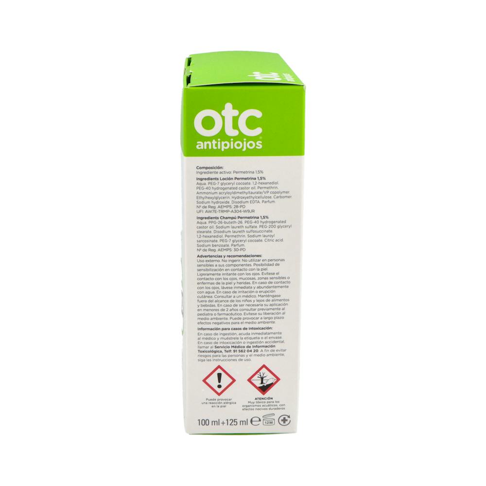 OTC Antipiojos Pack Permetrina 1,5 % Loción y Champú