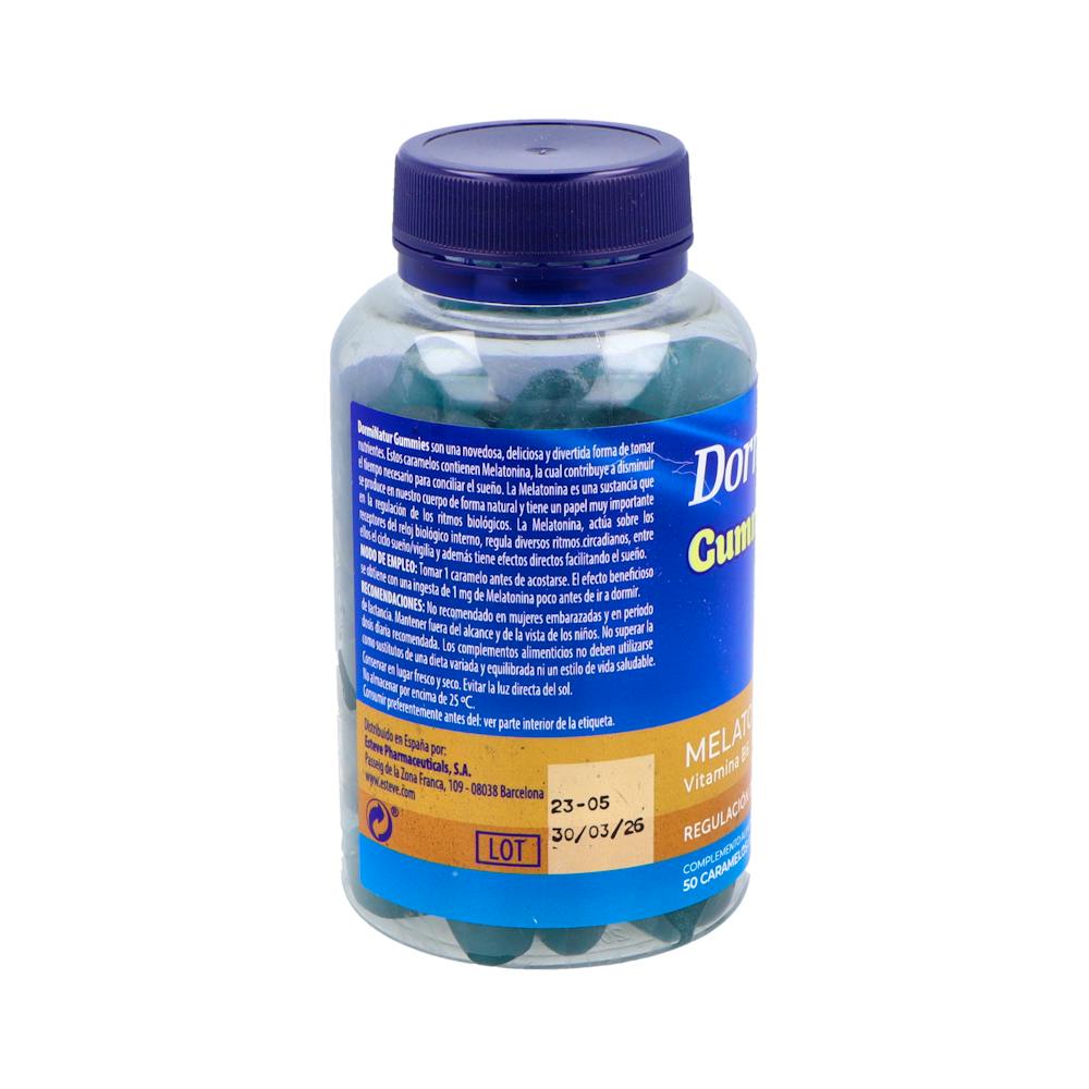 Dorminatur Gummies Melatonina 50 Caramelos de Goma