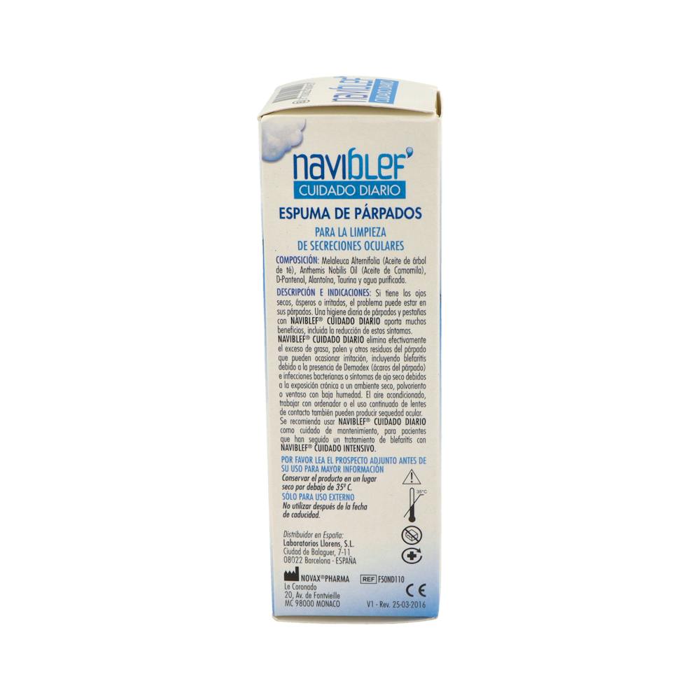Naviblef Cuidado Diario Espuma Higiene de Párpados 50 ml