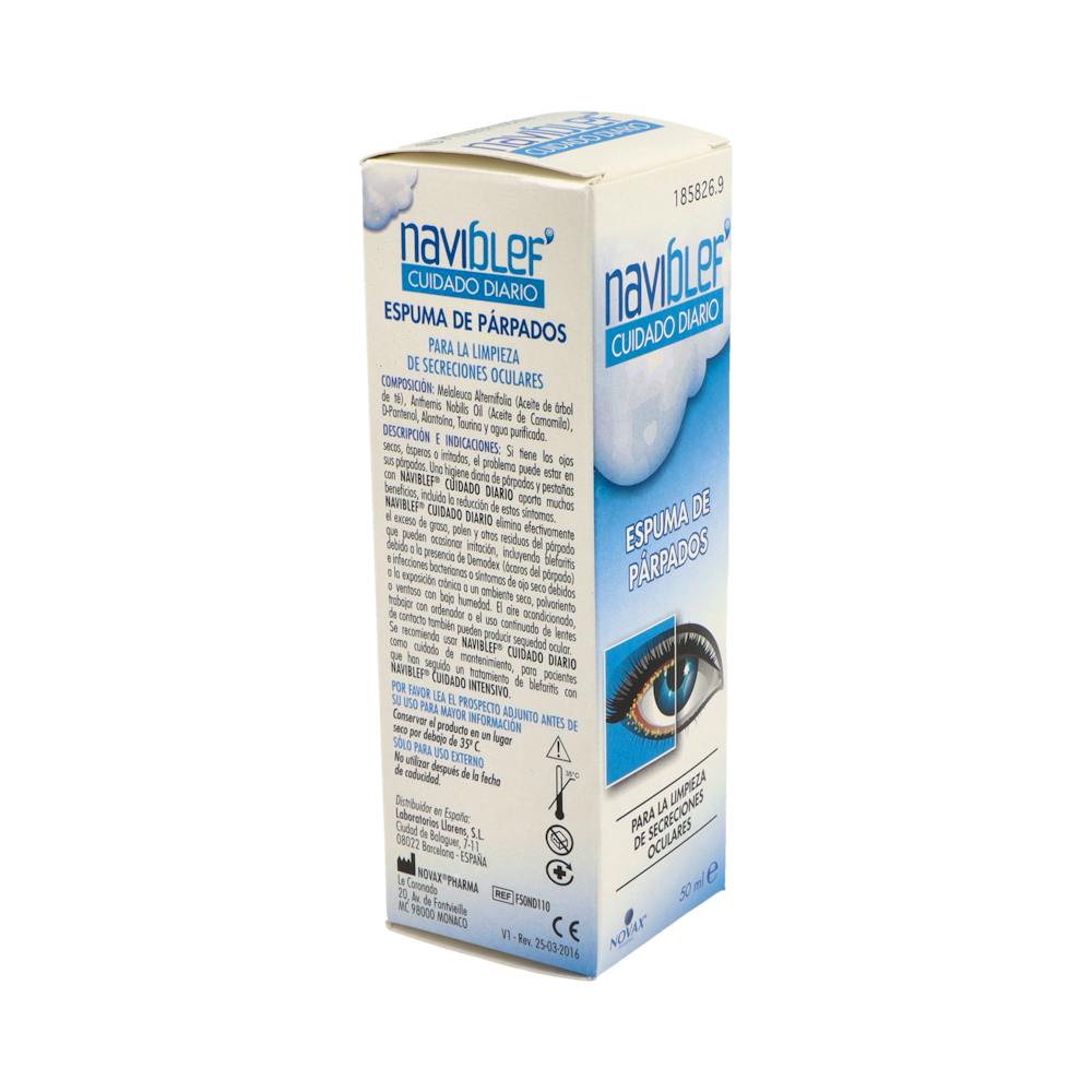 Naviblef Cuidado Diario Espuma Higiene de Párpados 50 ml
