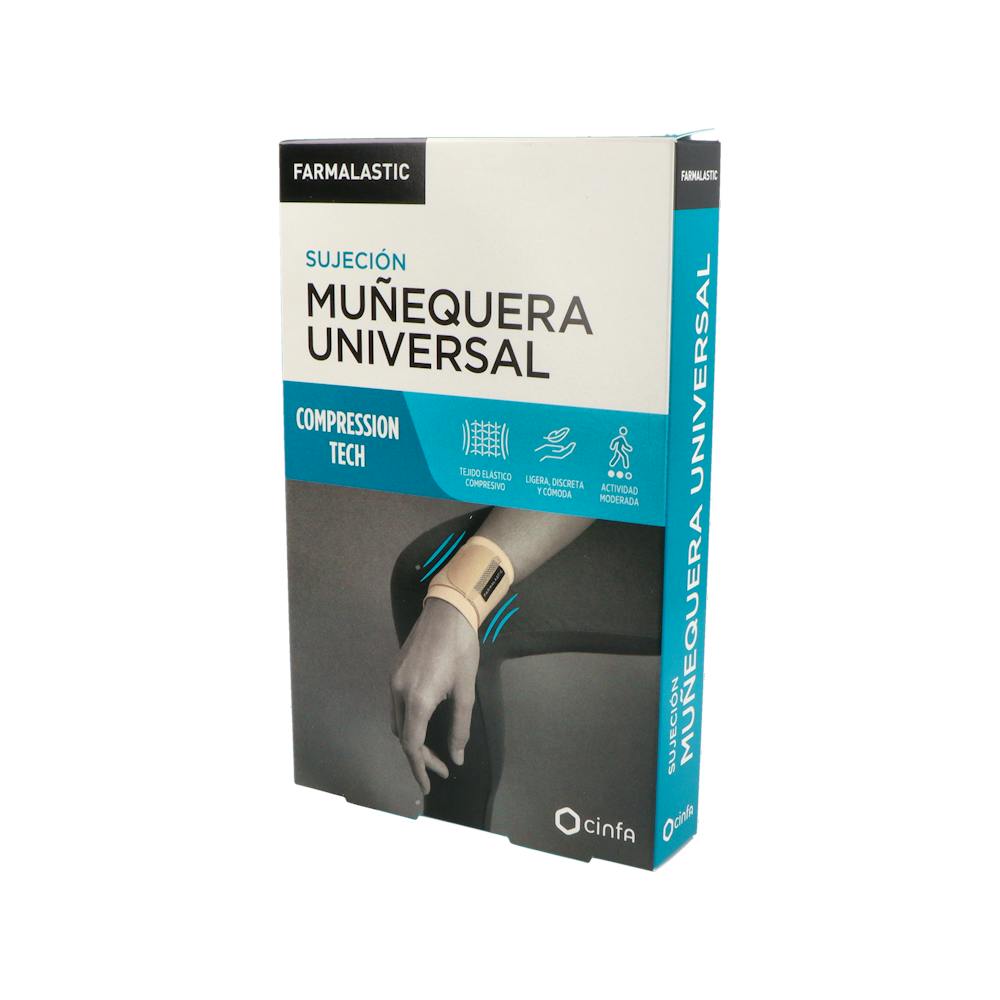 Farmalastic Innova Muñequera con Velcro Beige Talla Pequeña/Mediana