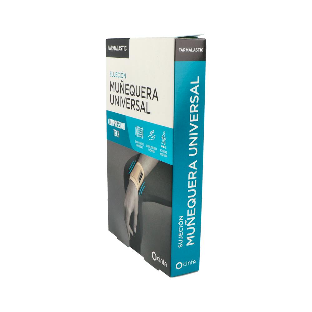 Farmalastic Innova Muñequera con Velcro Beige Talla Pequeña/Mediana