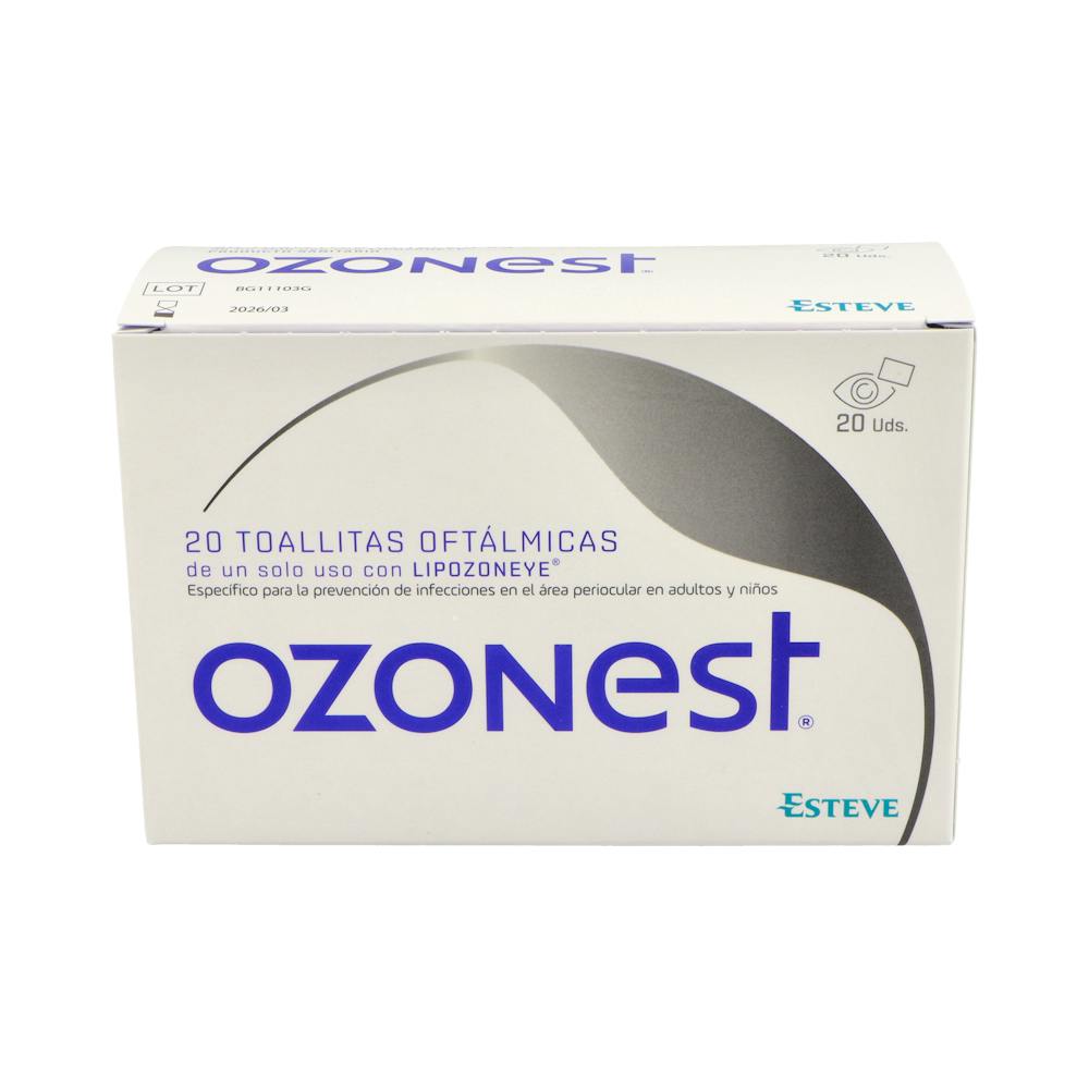 Ozonest Toallitas Oftálmicas 20 Unidades