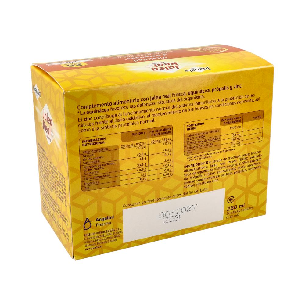 Juanola Jalea Real Plus 28 Sobres 10 ml