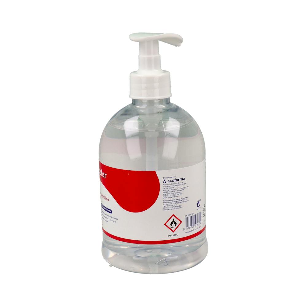 Acofar Gel Hidroalcohólico 85 % 500 ml
