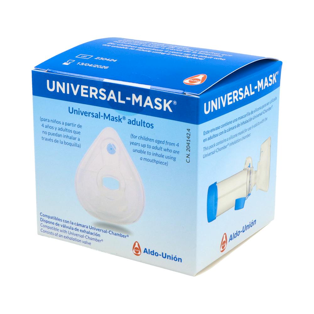 Universal Mask Mascarilla para Cámara de Inhalación Adultos