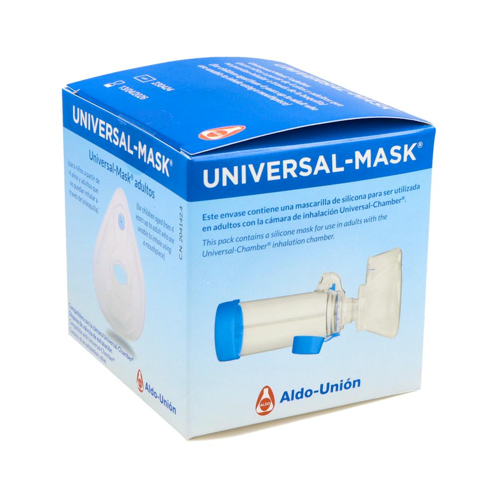Universal Mask Mascarilla para Cámara de Inhalación Adultos