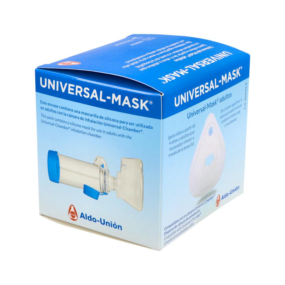 Universal Mask Mascarilla para Cámara de Inhalación Adultos