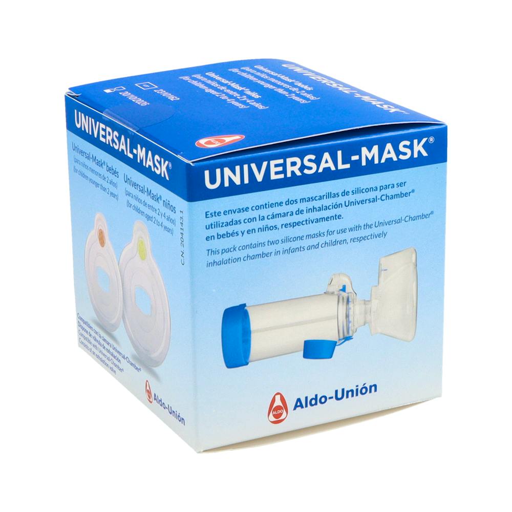 Universal Mask Mascarilla para Cámara de Inhalación Bebés y Niños 2 Unidades