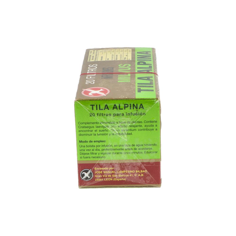 Alpina Infusión Flor de Tila 20 Filtros