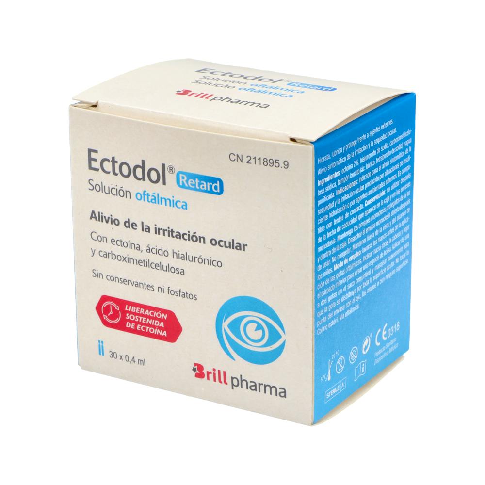 Ectodol Retard Solución Oftálmica 30 Monodosis 0,4 ml