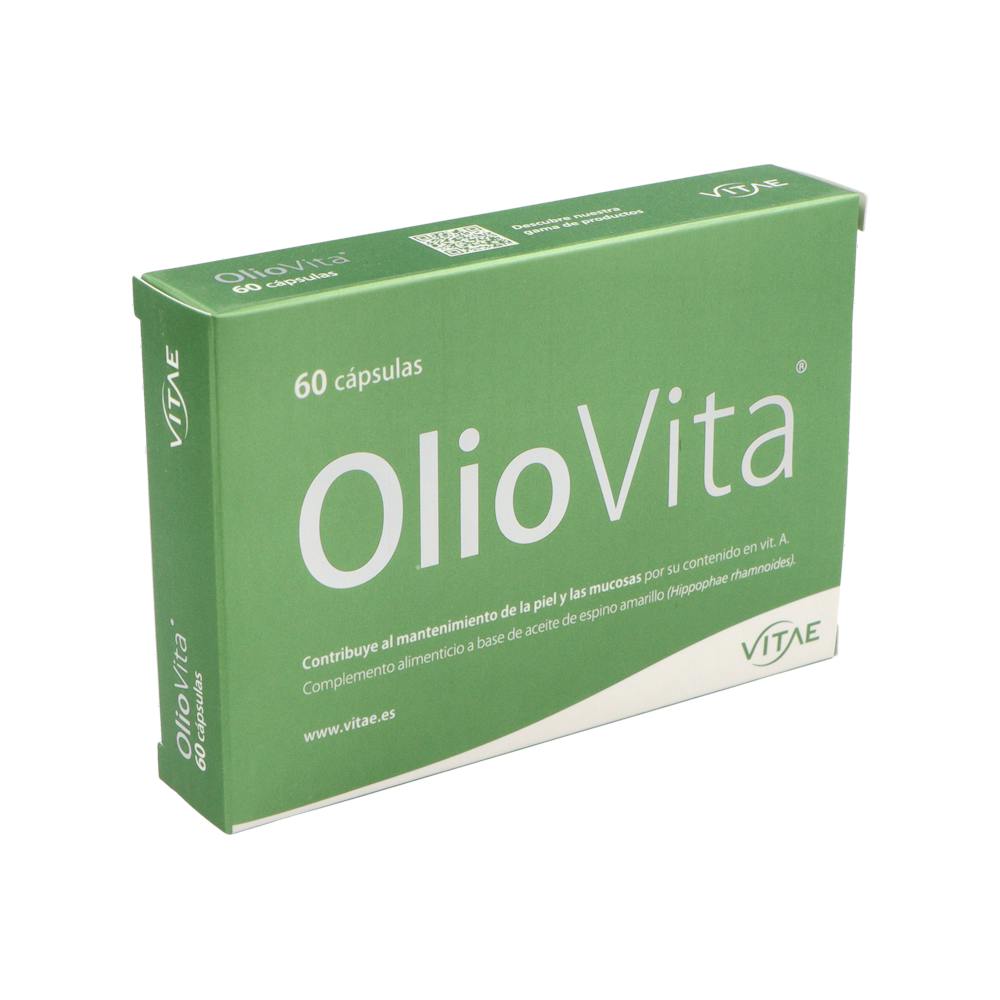 Vitae OlioVita Aceite de Espino Amarillo Omega 7 60 Cápsulas