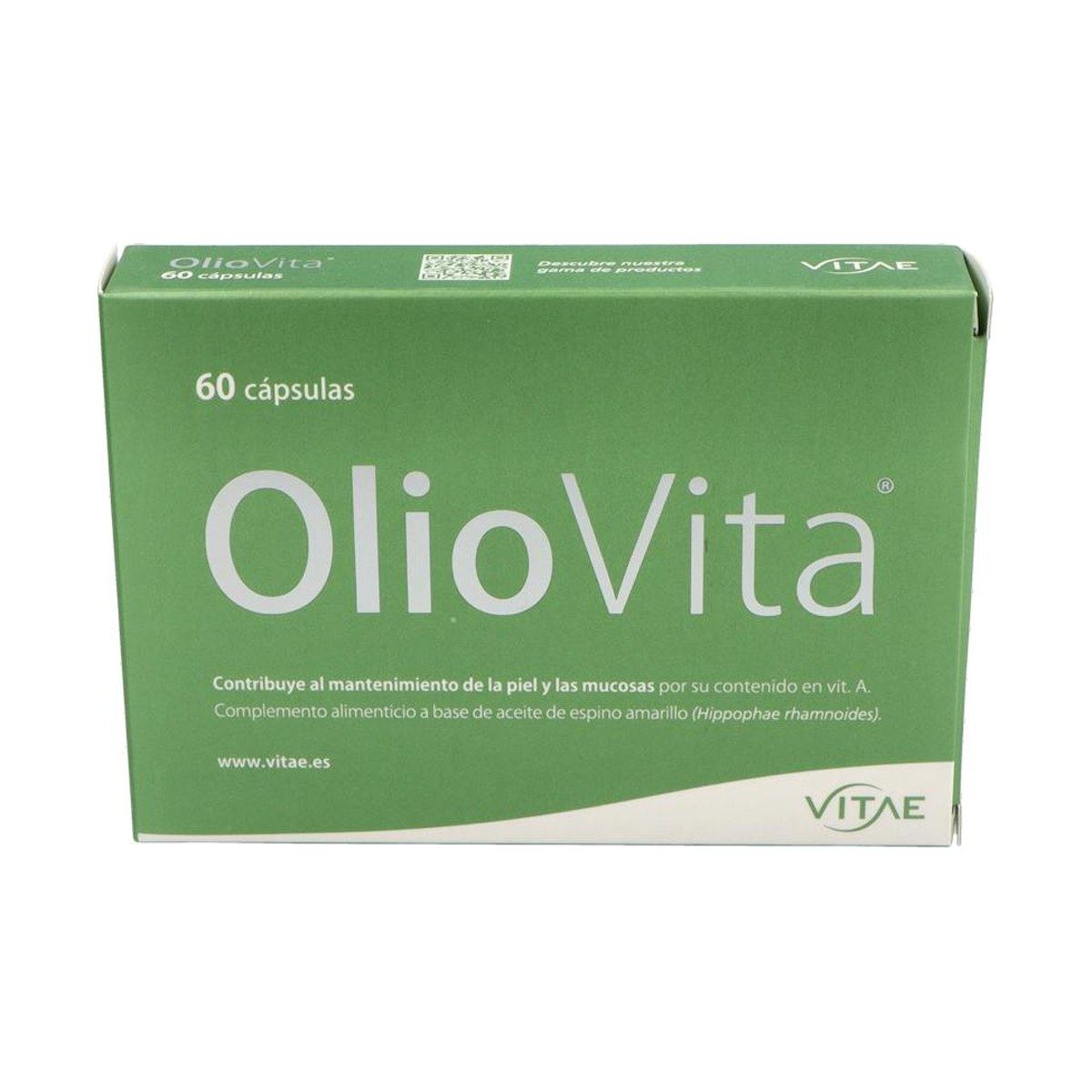 Vitae OlioVita Aceite de Espino Amarillo Omega 7 60 Cápsulas