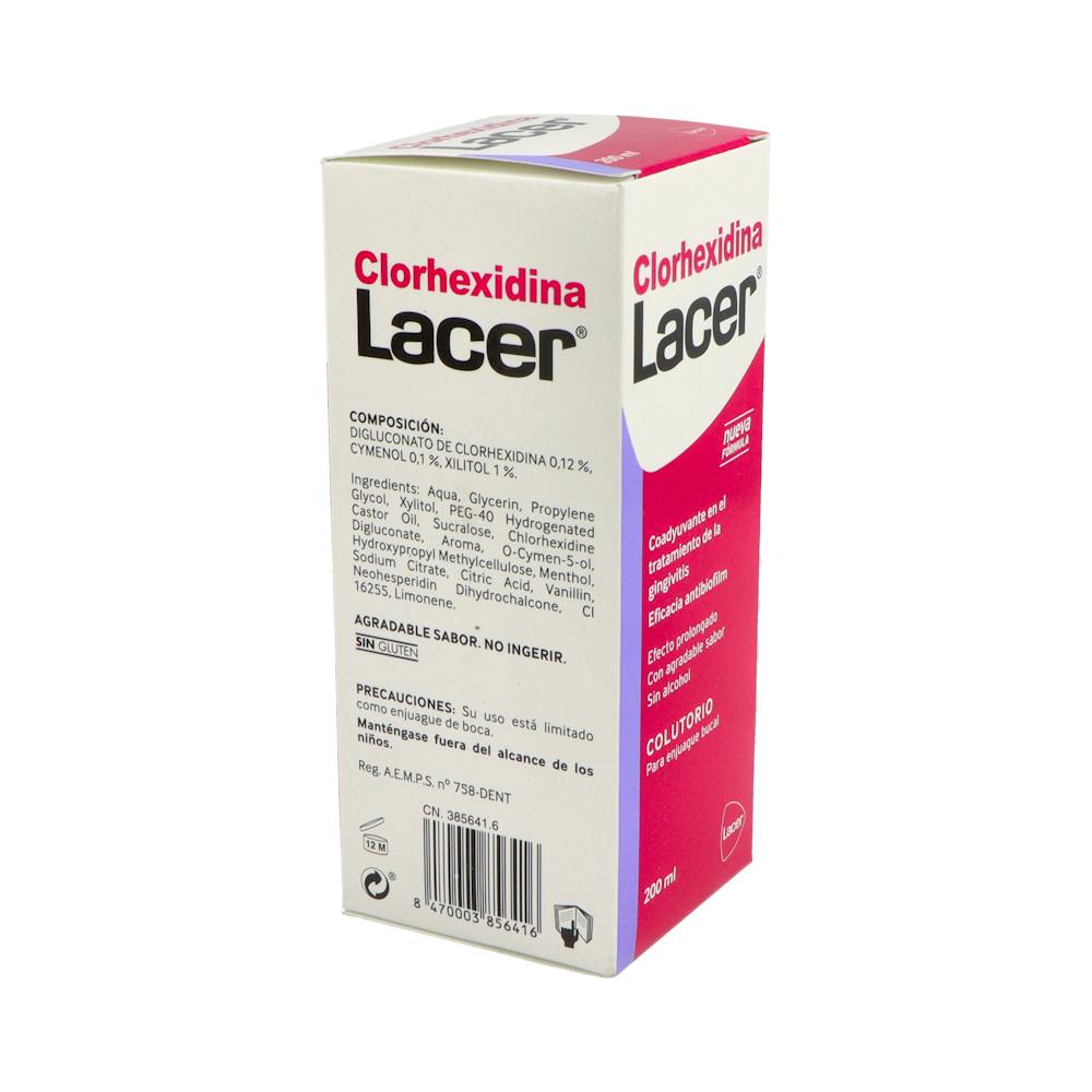 Lacer Colutorio Clorhexidina 0,12 % 200 ml