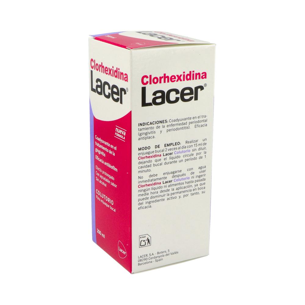 Lacer Colutorio Clorhexidina 0,12 % 200 ml