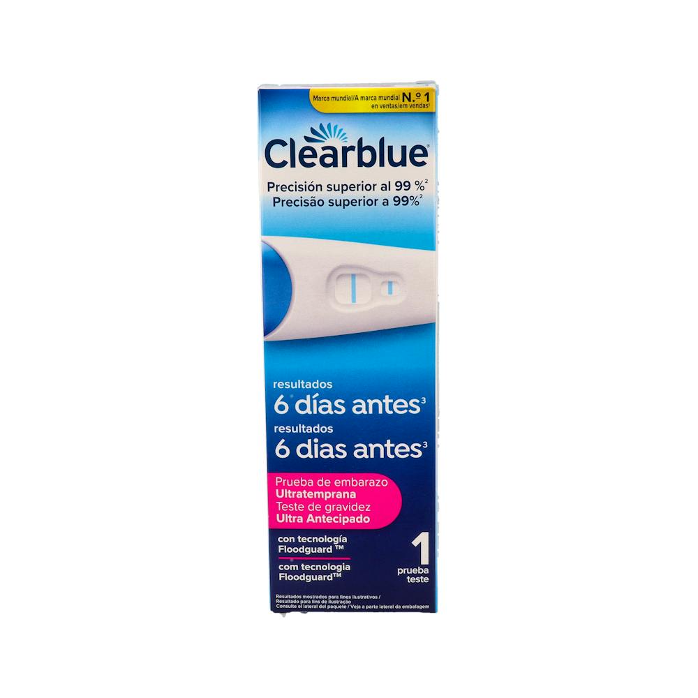 Clearblue Test de Embarazo Detección Temprana 1 Prueba