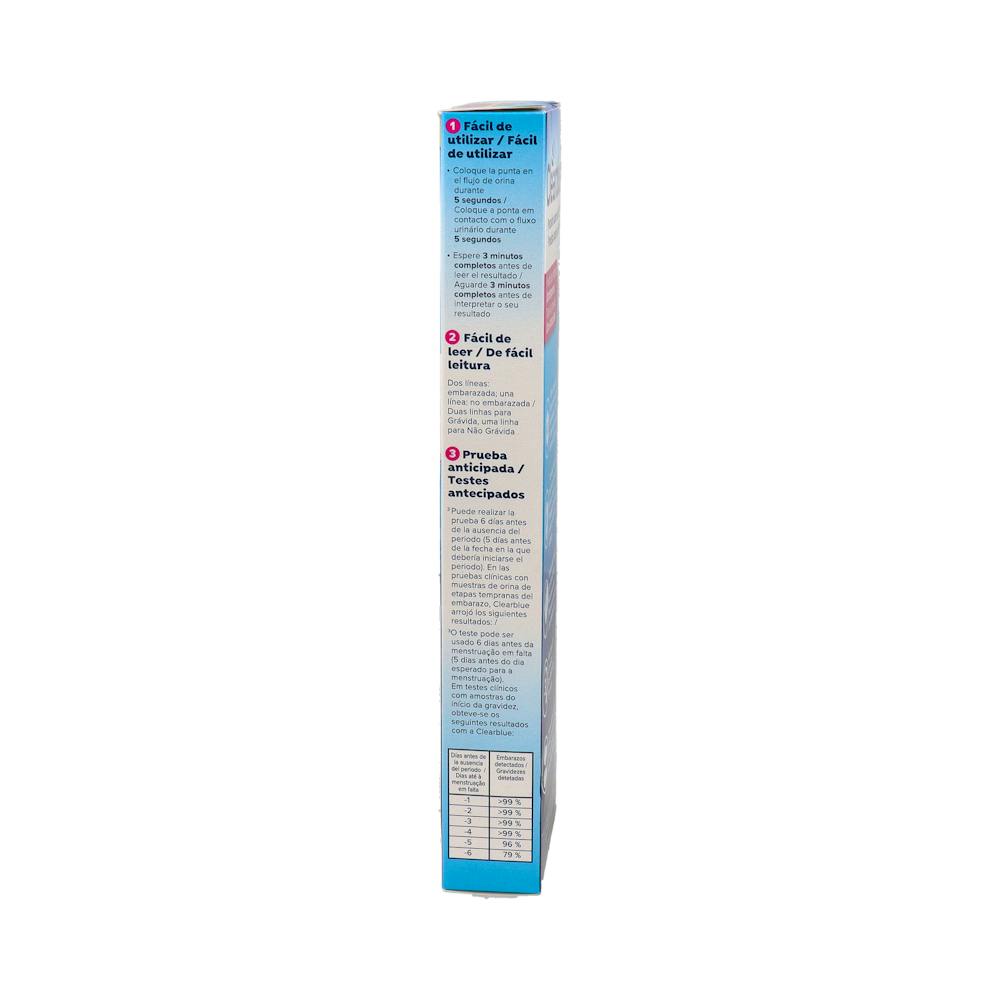 Clearblue Test de Embarazo Detección Temprana 1 Prueba