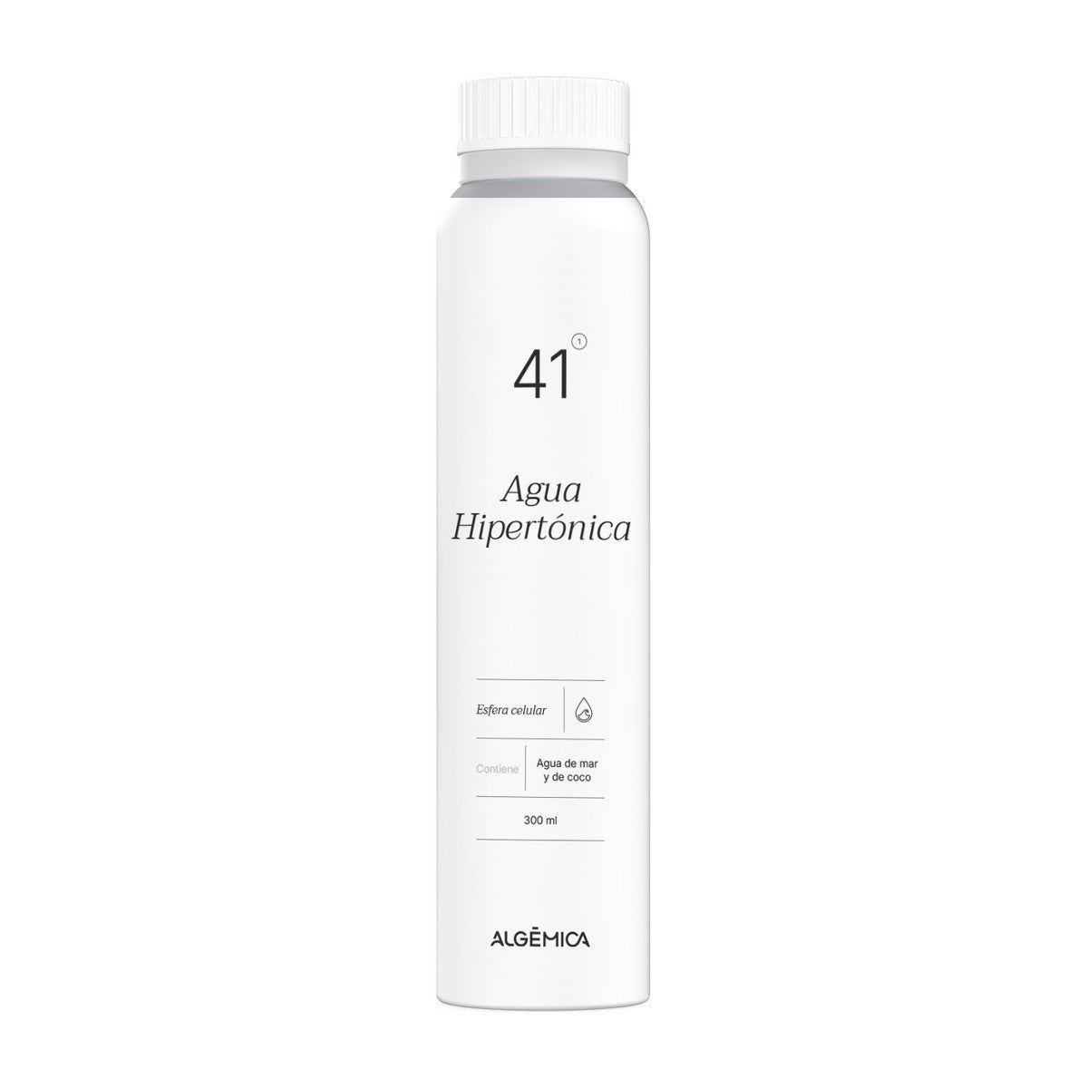 Algèmica 41 Agua Hipertónica de Mar 300 ml con Minerales y Taurina