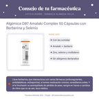 Algèmica D87 Amalaki Complex 50 Cápsulas con Berberina y Selenio – consejo de tu farmacéutica