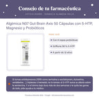 Algèmica N07 Gut Brain Axis 50 Cápsulas con 5-HTP, Magnesio y Probióticos – consejo de tu farmacéutica