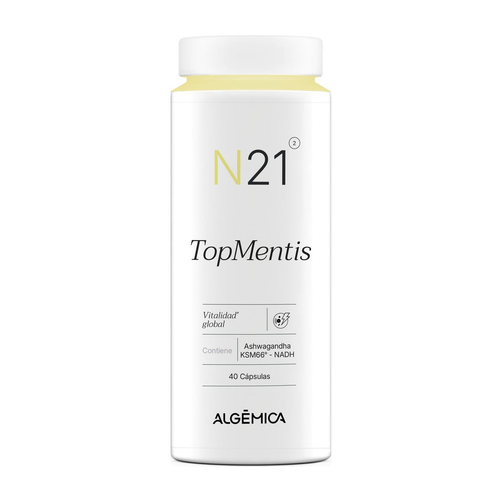 Algèmica AP21 Top Mentis 40 Cápsulas con NADH, Q10 y Ashwagandha