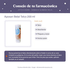 Aposan Bebé Talco 200 ml – consejo de tu farmacéutica