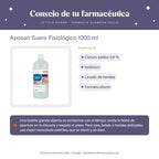 Aposan Suero Fisiológico 1000 ml – consejo de tu farmacéutica