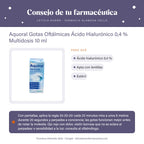 Aquoral Gotas Oftálmicas Ácido Hialurónico 0,4 % Multidosis 10 ml – consejo de tu farmacéutica