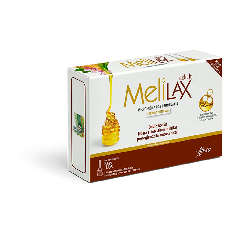 Aboca Melilax Adultos Microenemas 6 Unidades
