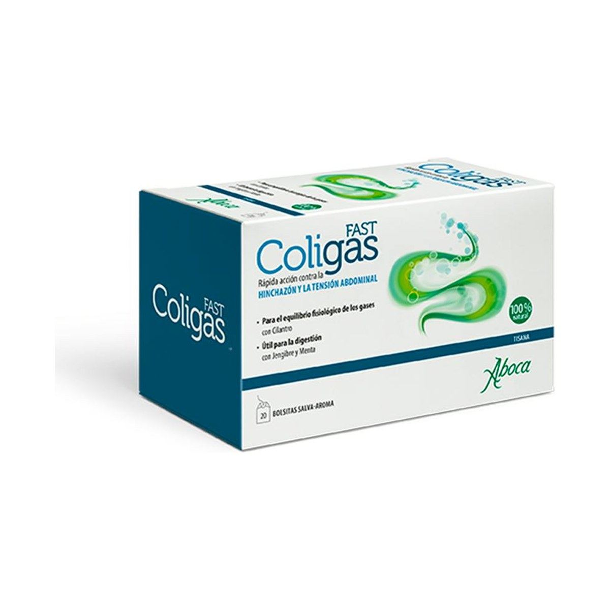 Aboca ColiGas Fast Tisana Gases e Hinchazón 20 Bolsitas
