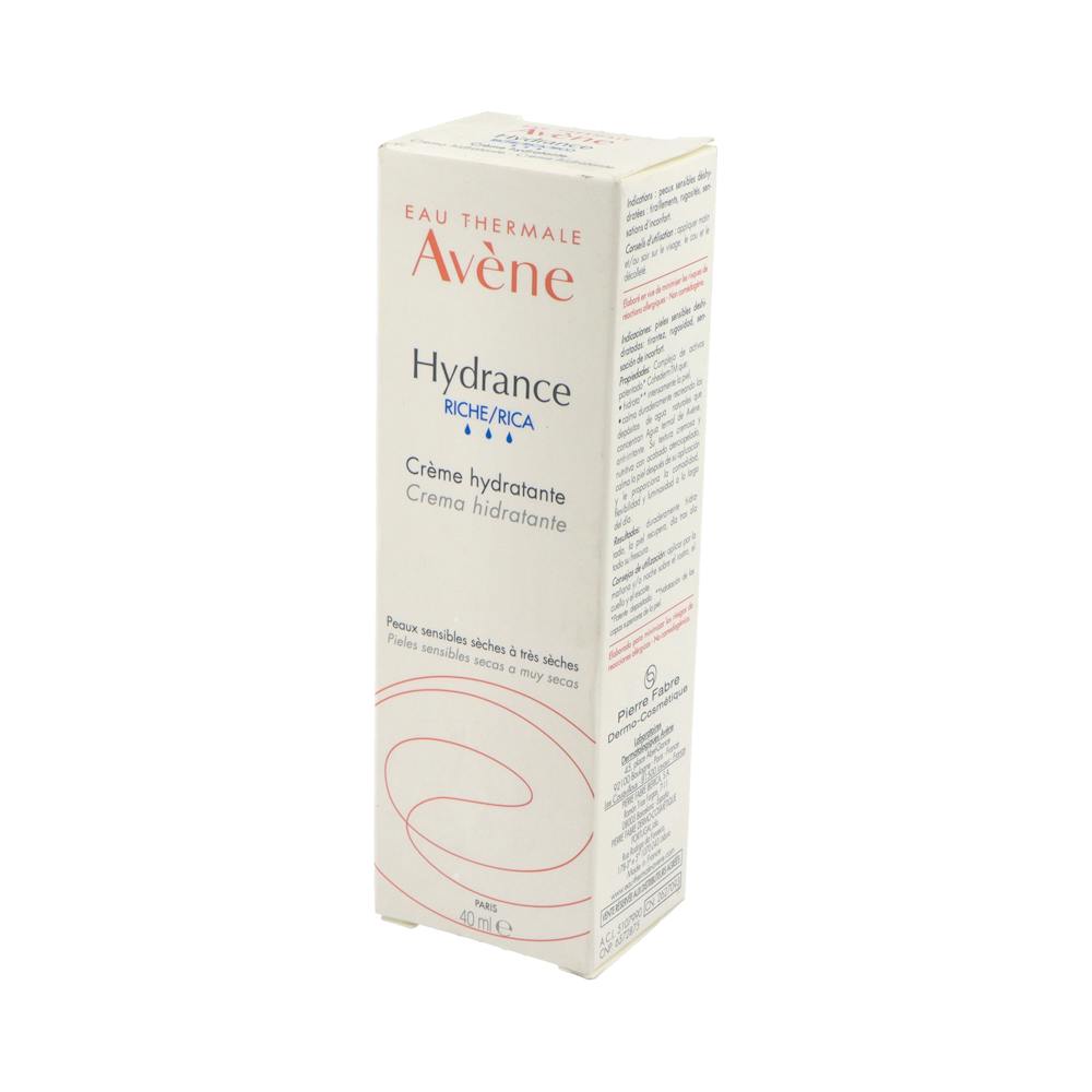 Avène Hydrance Rica Crema Hidratante Piel Seca 40 ml