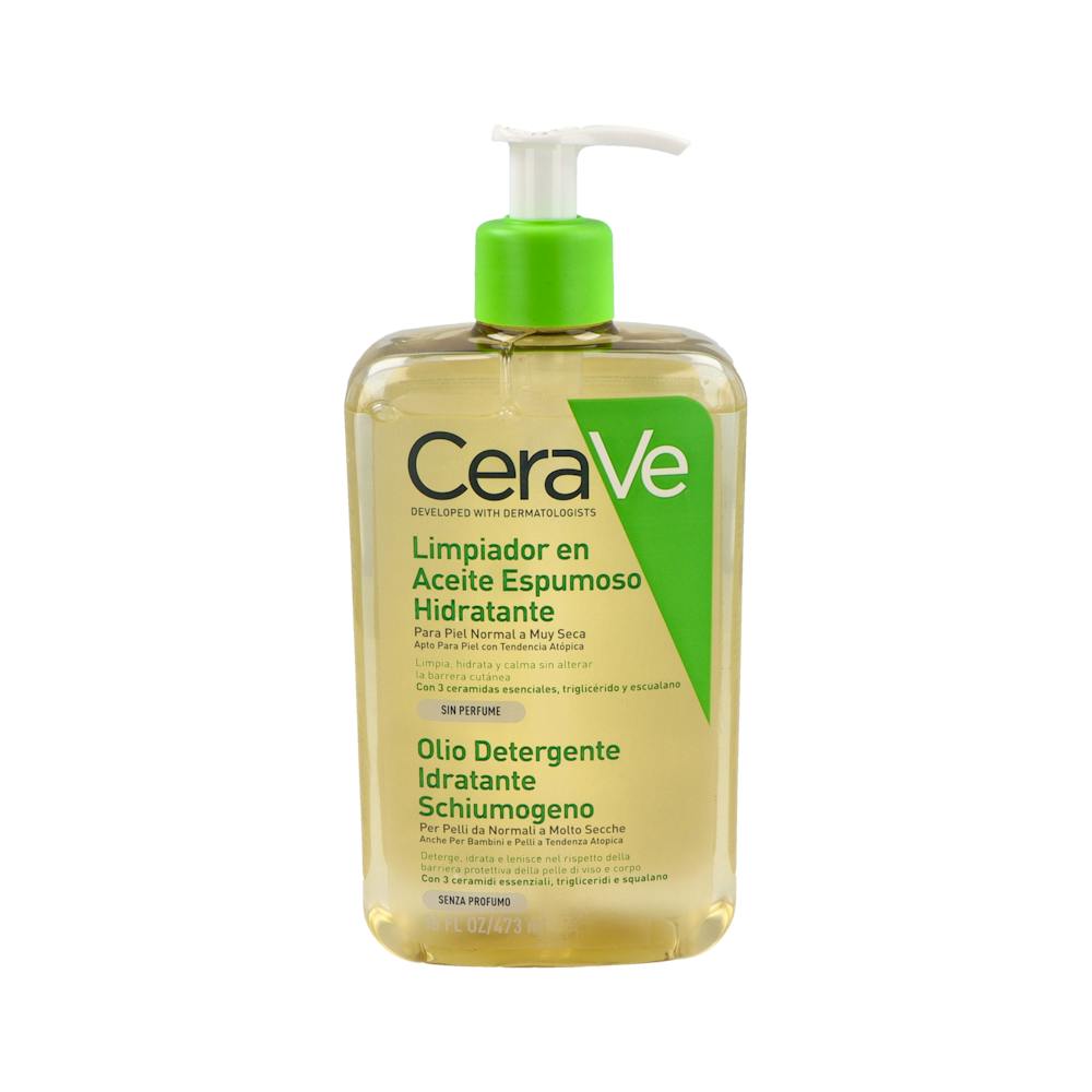 CeraVe Aceite Limpiador Espumoso Hidratante 473 ml