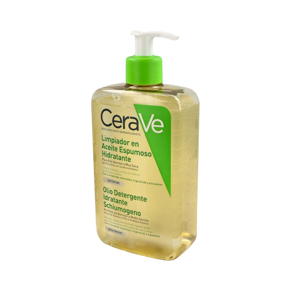 CeraVe Aceite Limpiador Espumoso Hidratante 473 ml