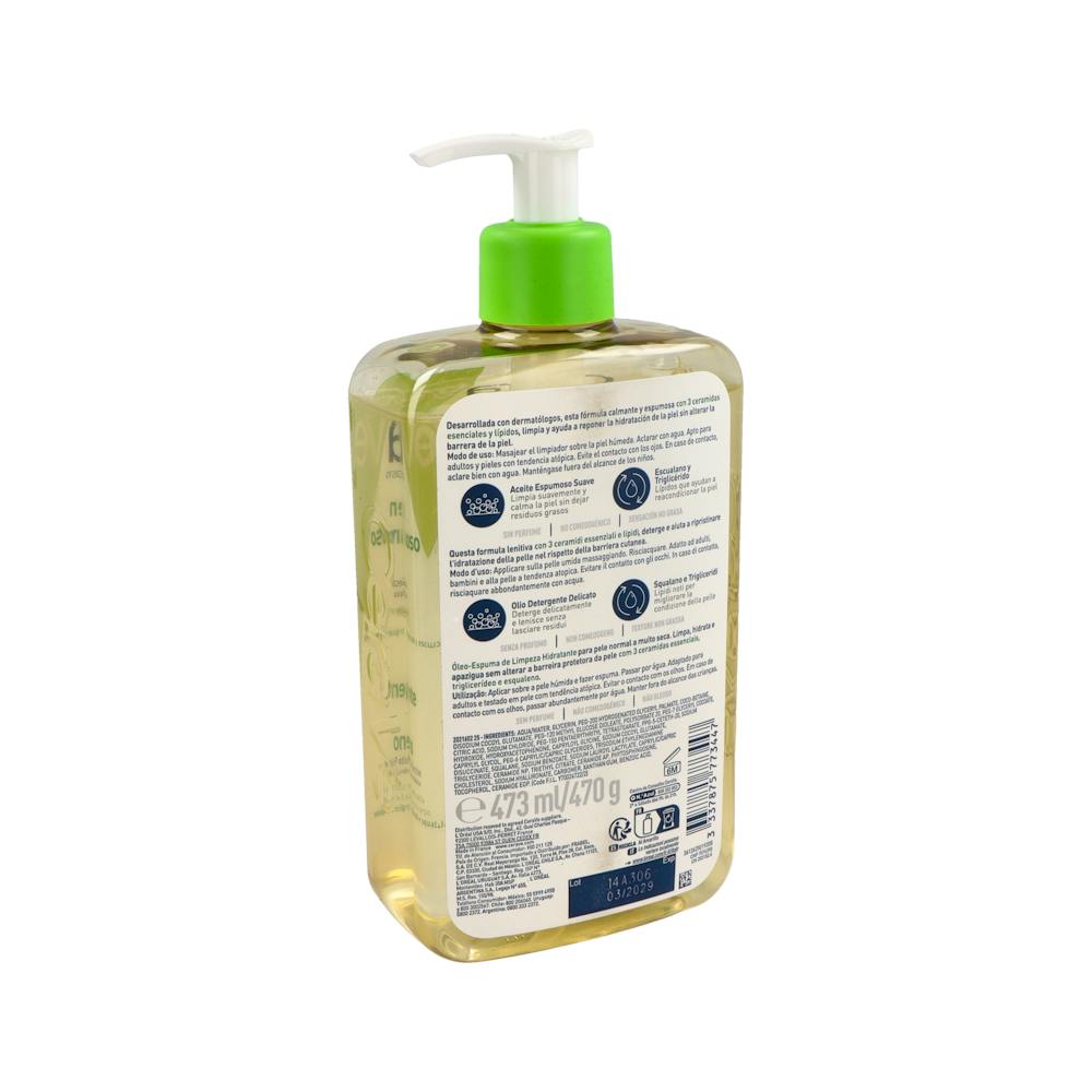 CeraVe Aceite Limpiador Espumoso Hidratante 473 ml