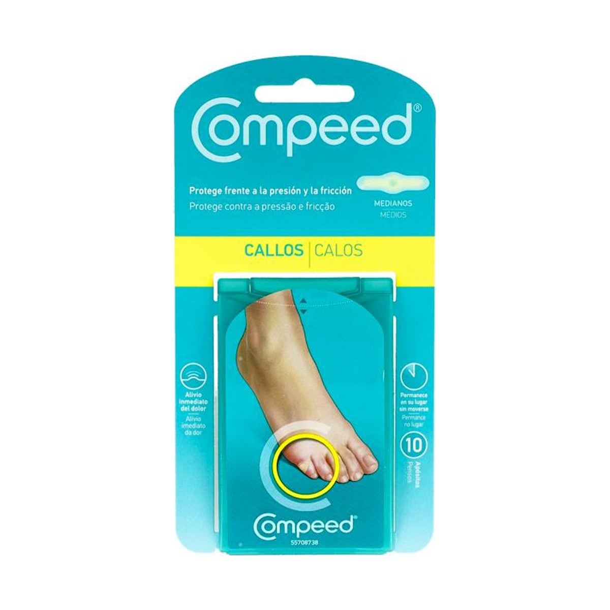 Compeed Callos Medianos 10 Apósitos