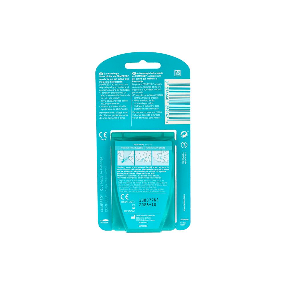Compeed Callos Medianos 10 Apósitos