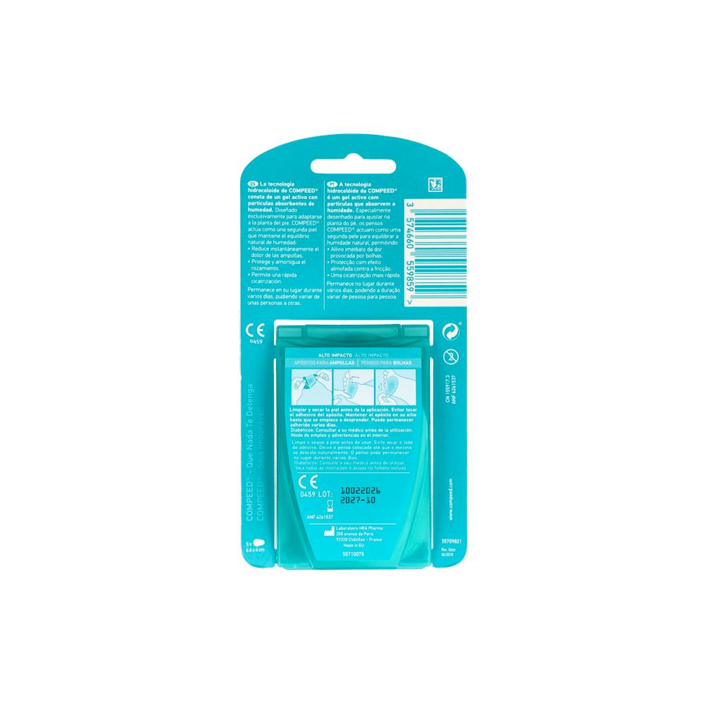 Compeed Ampollas Plantas de los Pies 5 Unidades