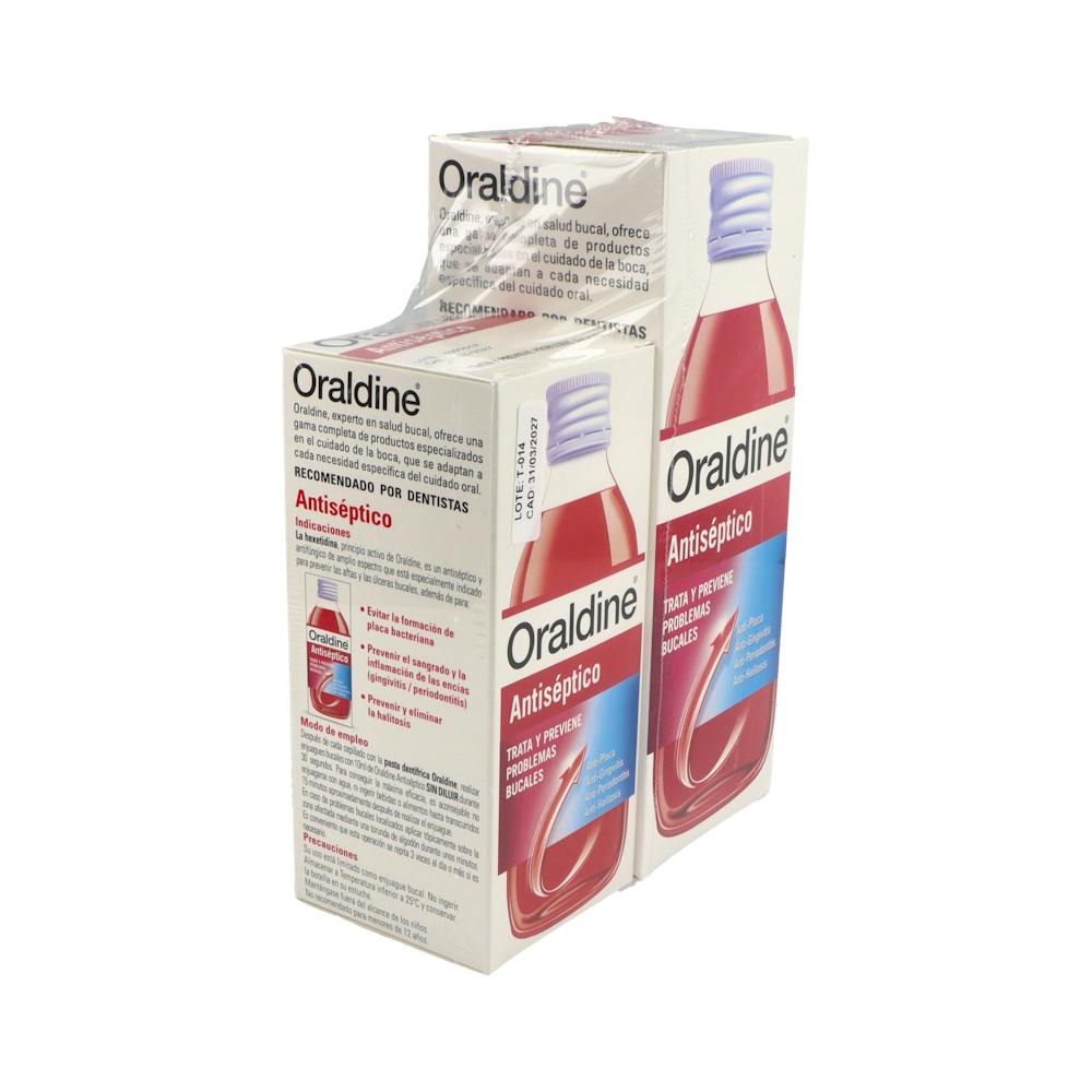 Oraldine Antiséptico Colutorio Pack 400 ml + 200 ml