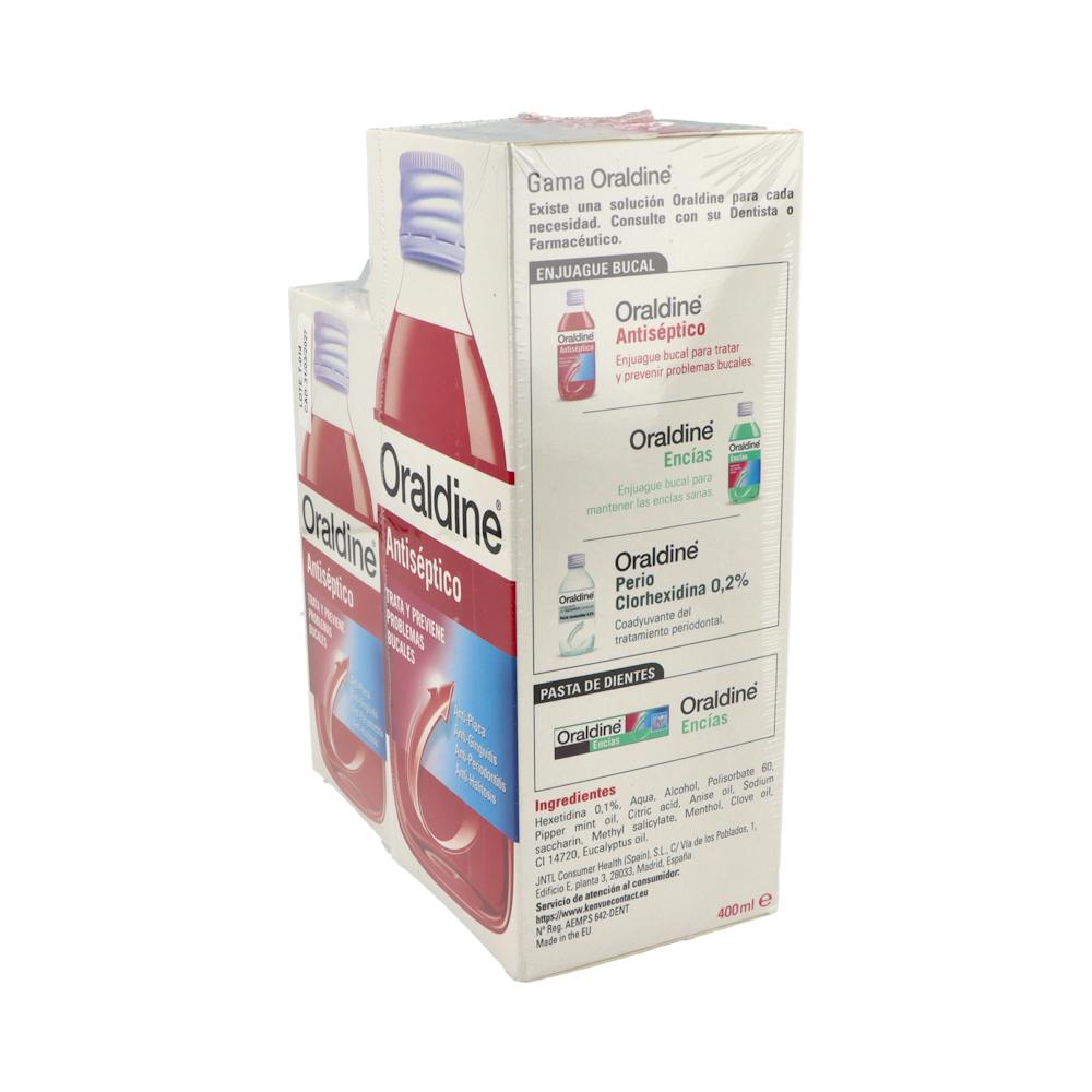 Oraldine Antiséptico Colutorio Pack 400 ml + 200 ml