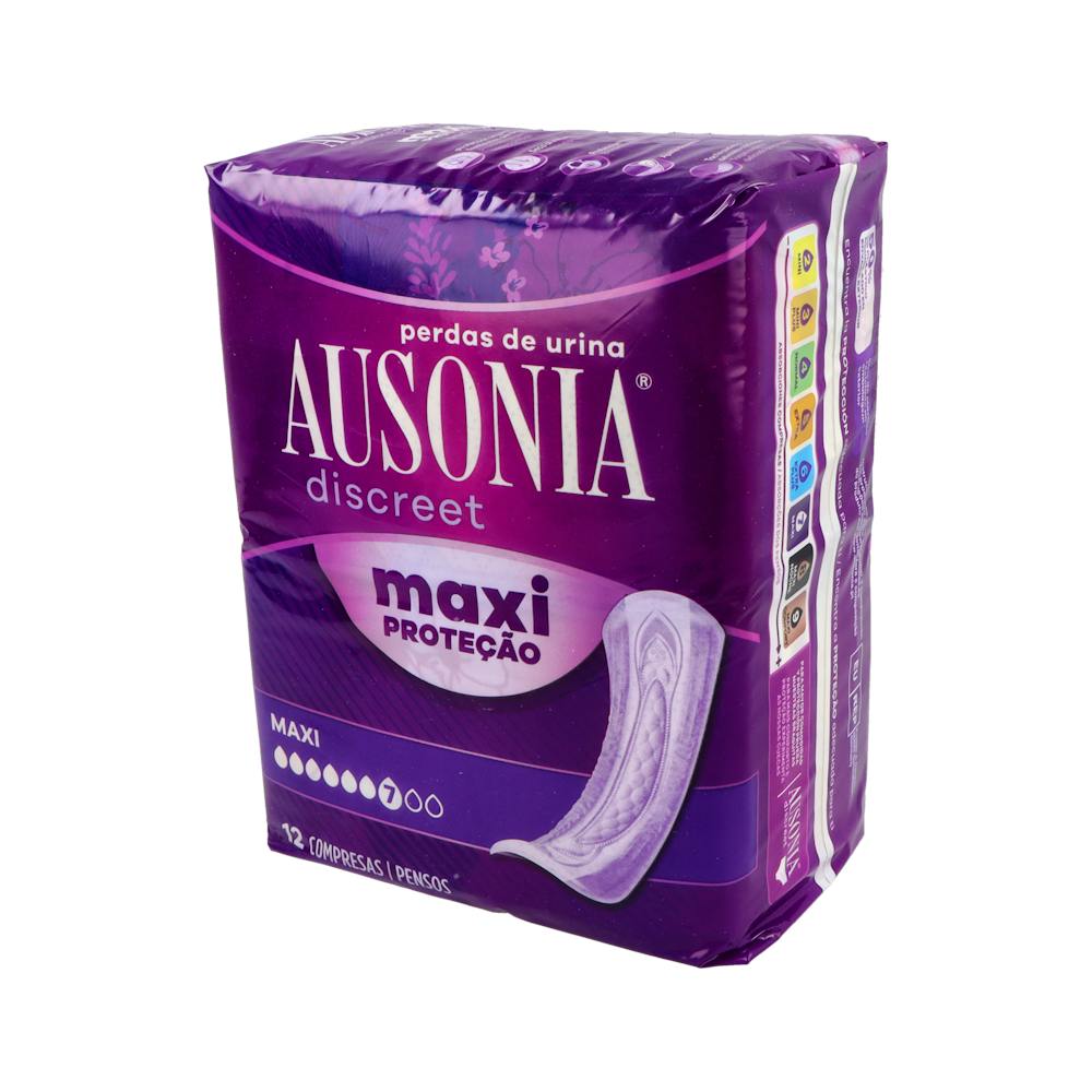 Ausonia Discreet Maxi Noche Compresas Incontinencia 12 Unidades