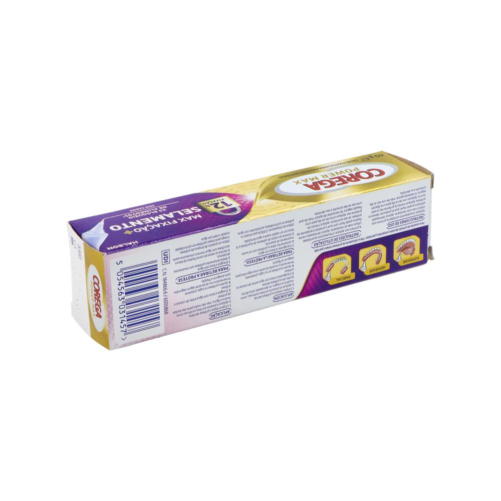 Corega Power Max Fijación y Sellado 40 g