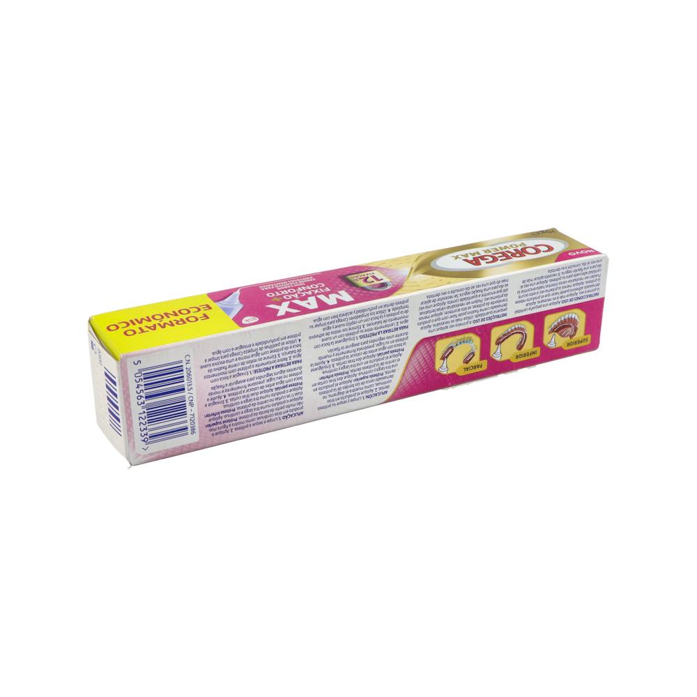 Corega Max Fijación + Confort Crema Adhesiva sin Sabor 70 g