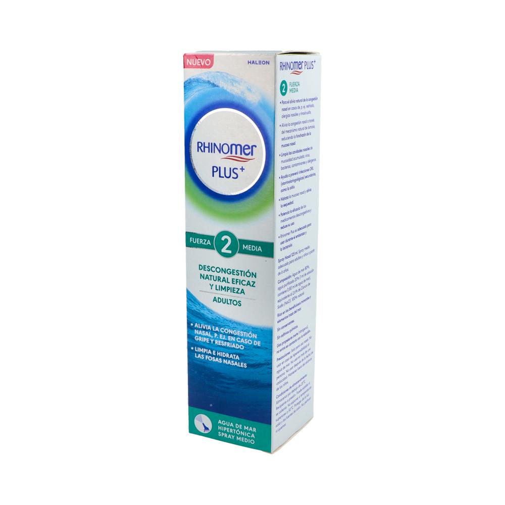 Rhinomer Plus Fuerza 2 Spray Nasal Adultos 125 ml