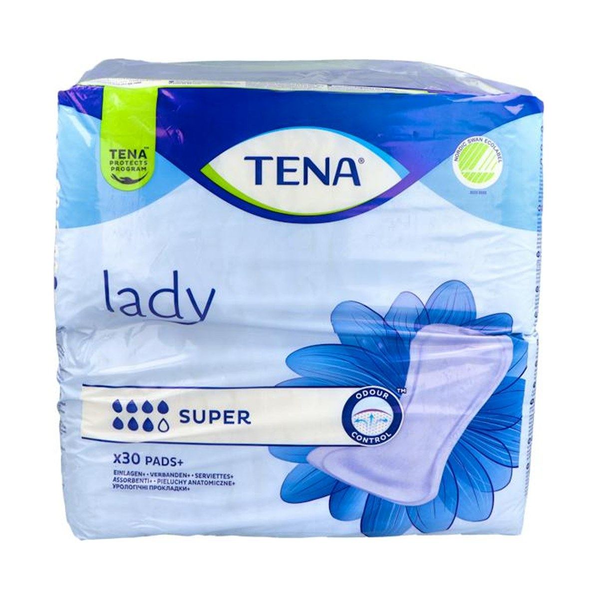 TENA Lady Super Compresas 30 Unidades