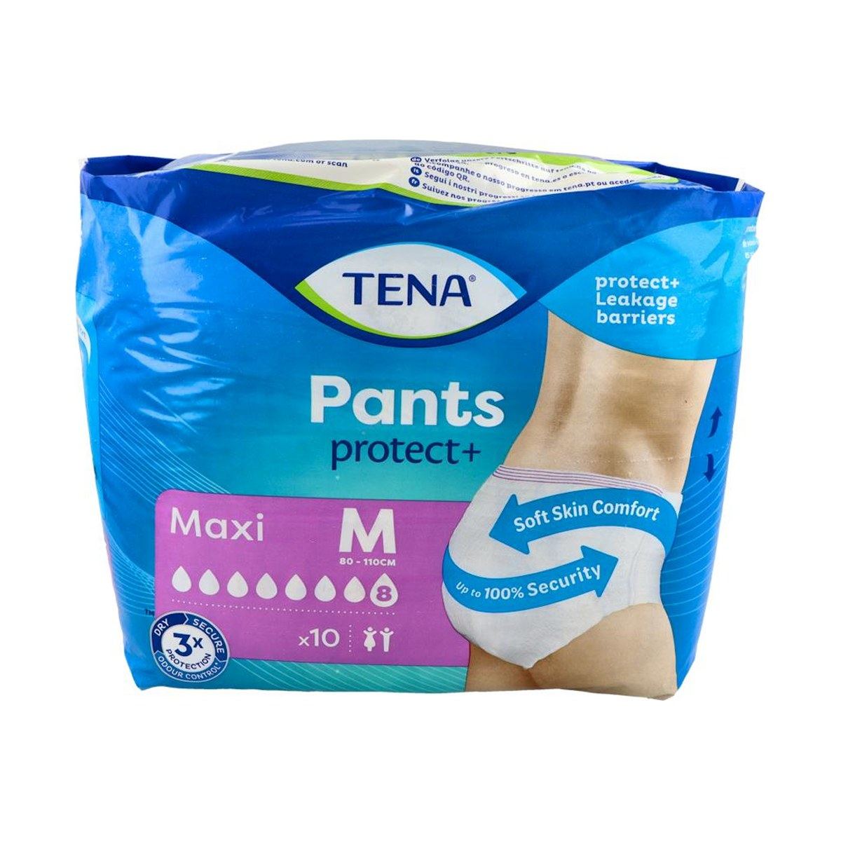 TENA Pants Maxi Talla M 10 Unidades