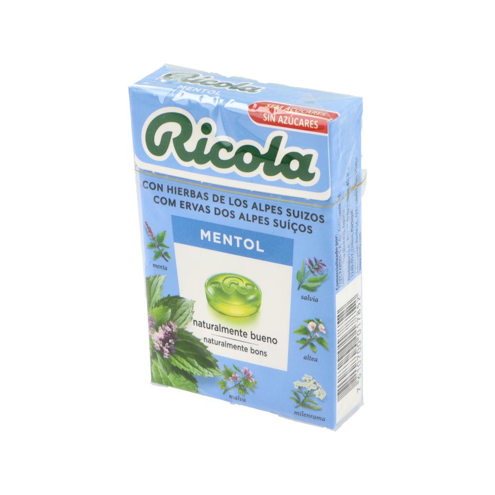 Ricola Caramelos sin Azúcar Mentol 70 g